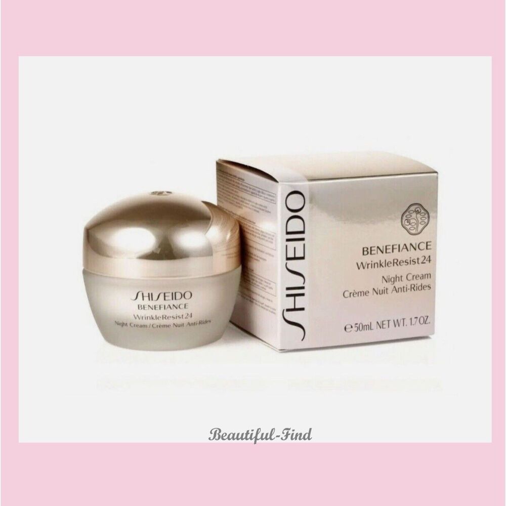 Shiseido BENEFIANCE WrinkleResist 24 Night Cream 50ml/ 1.7 oz. NIB